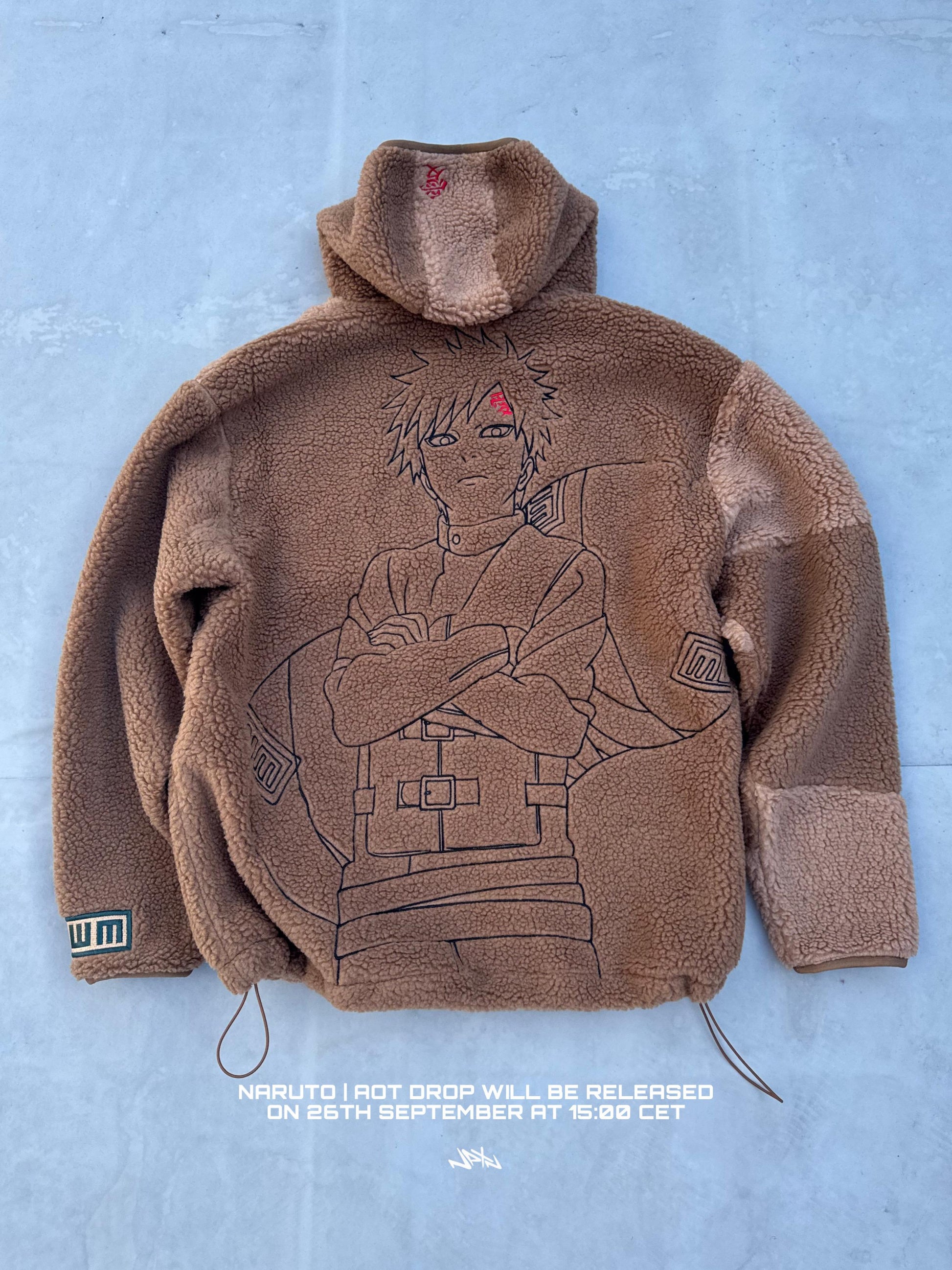 Premium Oversized Anime-Inspired Fleece Streetwear Jacket for Unisex