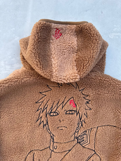 Premium Oversized Anime-Inspired Fleece Streetwear Jacket for Unisex