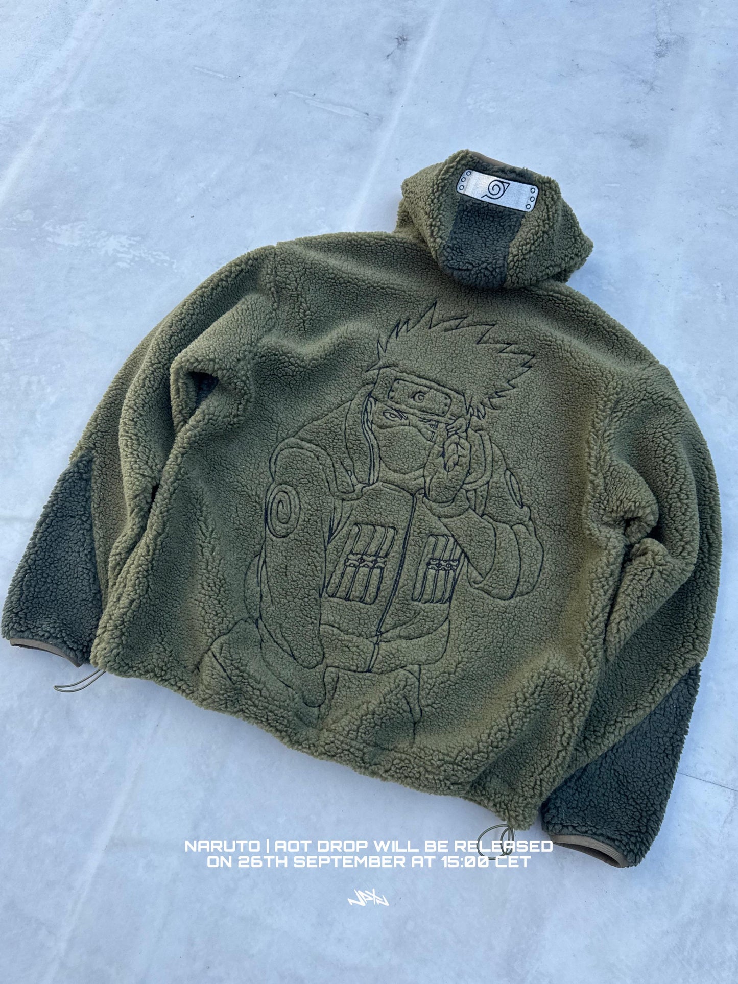 Premium Oversized Urban Fleece Jacket with Embroidered Streetwear Detail