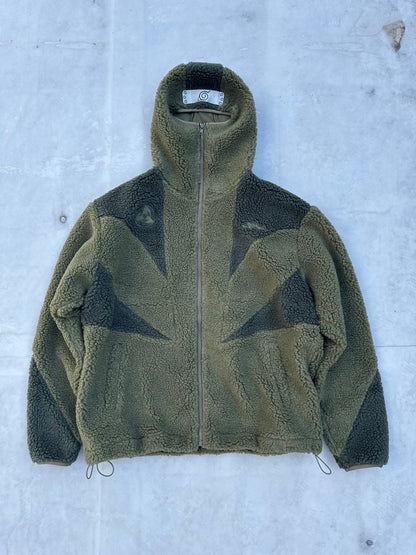 Premium Oversized Urban Fleece Jacket with Embroidered Streetwear Detail