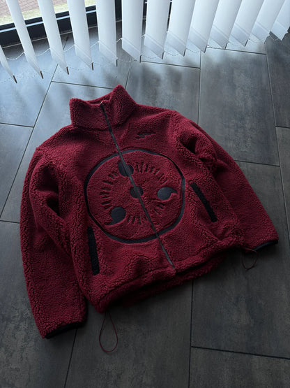 PREORDER: Sharingan Embroidered Fleece Jacket