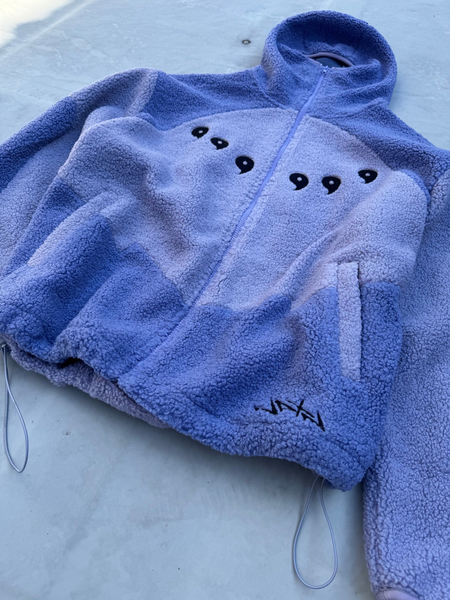 Oversized Urban Streetwear Fleece Jacket – Premium Heavyweight Comfort