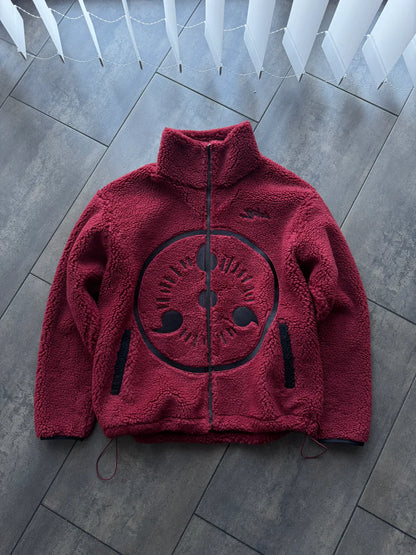 PREORDER: Sharingan Embroidered Fleece Jacket