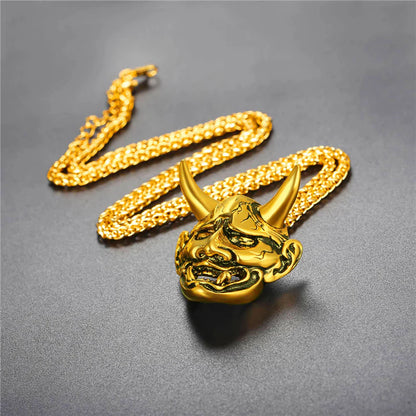 Handcrafted Hannya Necklace