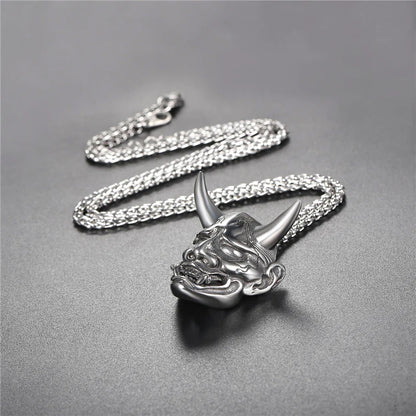 Handcrafted Hannya Necklace